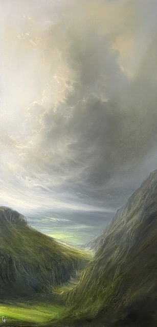 'Up at the brow' Beckstones Art Gallery